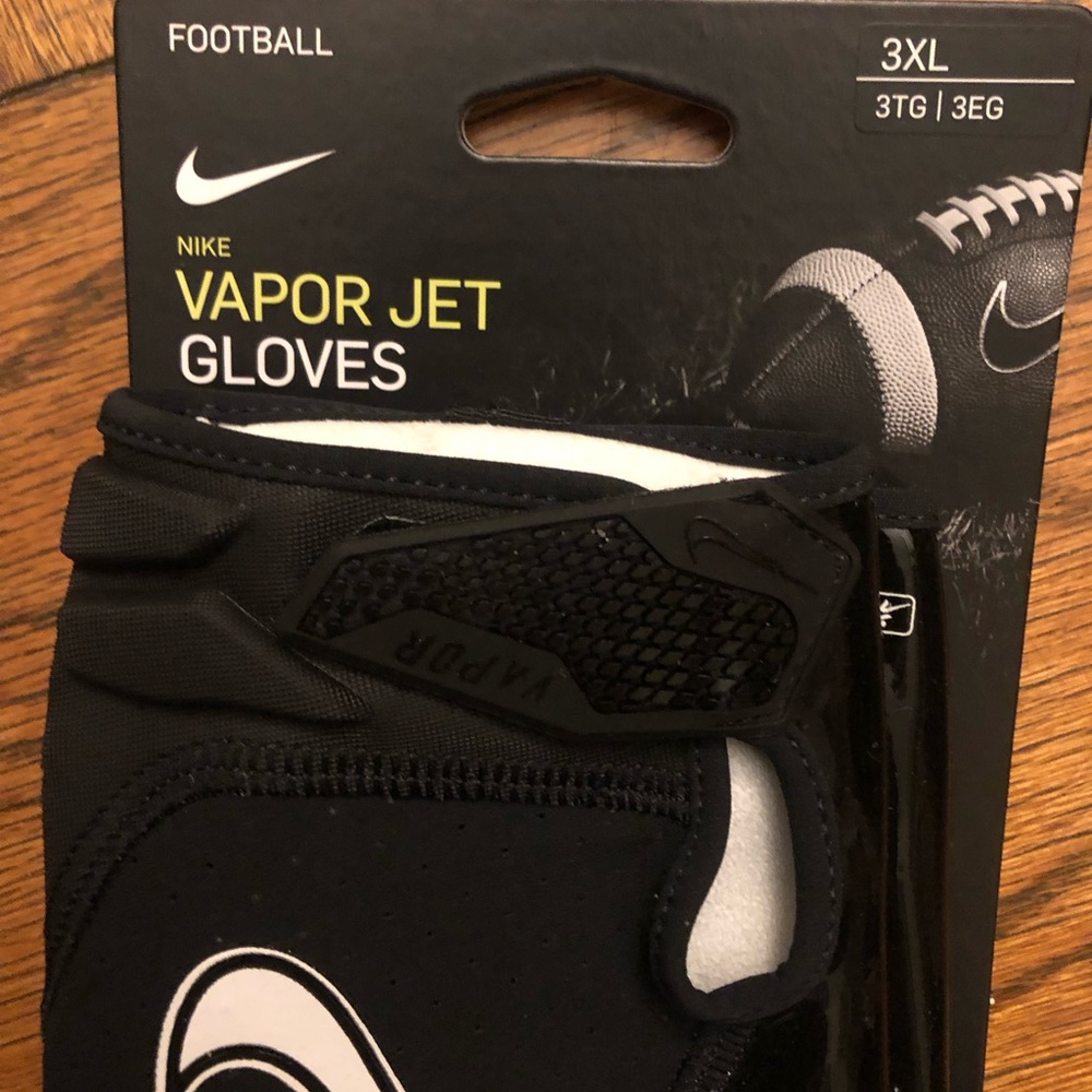 Nike Vapor Jet football gloves- 3XL